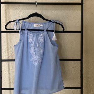 Vineyard vines blue halter tank